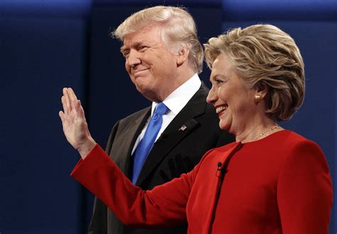 Us Debate Best Quotes As Hillary Clinton And Donald Trump Clash On