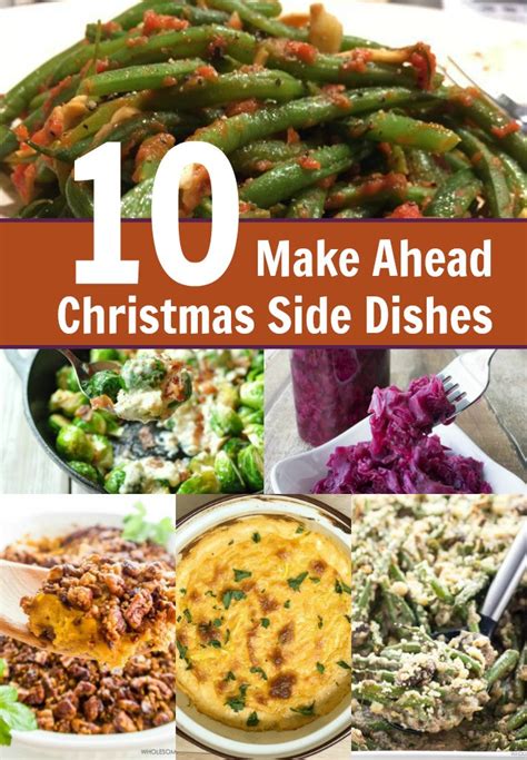 Make the herby mustard butter a few days ahead, then microwave your carrots on the day for a speedy vegetarian side. The top 21 Ideas About Christmas Dinner Side Dishes Make Ahead - Best Recipes Ever