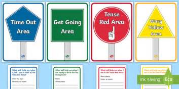 This provides an overview of the zones of regulation along with additional resources for teaching the zones. Areas of Self-Regulation Display Posters - zones of regulation