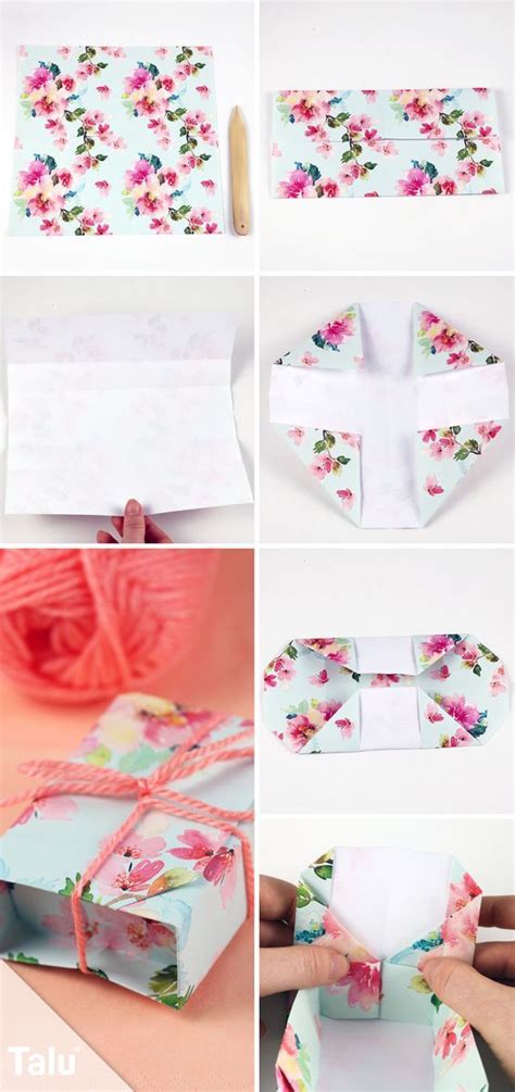 In form einer geschlossenen blüte. Origami-Schachteln aus Papier falten - die perfekte ...
