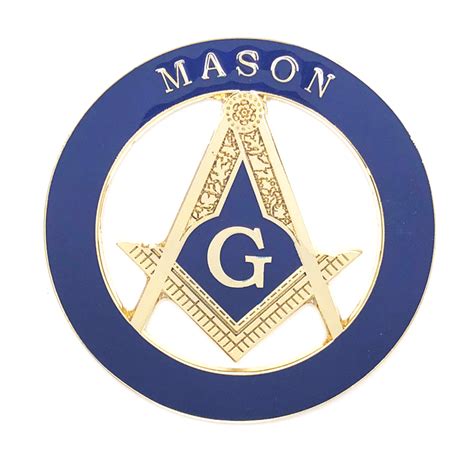 Deluxe Masonic Car Emblem Car Emblems By D Turin And Company