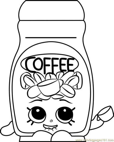 Due to the overwhelming popularity of these pages (thank you everyone) i've created an. Toffy Coffee Shopkins Coloring Page - Free Shopkins ...