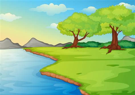 Backgrounds For Children Collages The Nature Landscapes Children