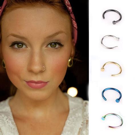 Buy Hhyde 1pc Fashion Fake Septum Medical Titanium