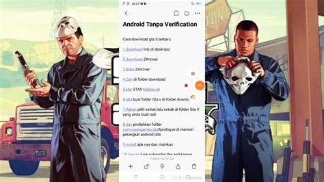 The story revolves around michael townley who is under the witness protection in las santos, san andreas after mismanaged robbery attempt at ludendorff. Cara Download Gta 5 Tanpa Human Verification - YouTube