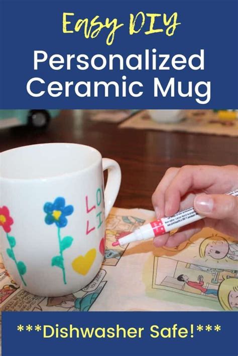 How To Paint Ceramic Mugs Dishwasher Safe Simply Full Of Delight