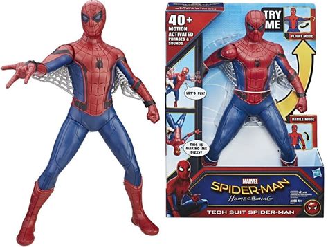 Muñeco De Acción Electrónico Spiderman 30 Cm Hasbro Cuotas Sin Interés