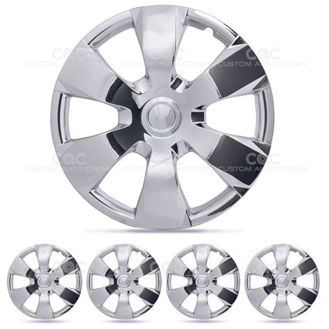 16 Inch Hub Caps 4 Piece Set Full Lug Rim Covers Oem Replice Snap On