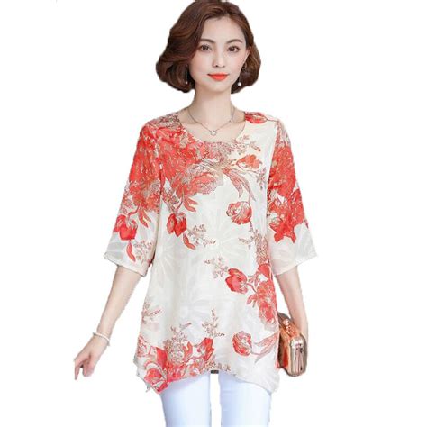 (fashion, obsolete) a shirt, typically loose and reaching from the neck to the waist. Women Blouses And Shirts 2018 casual half Sleeve fashion ...