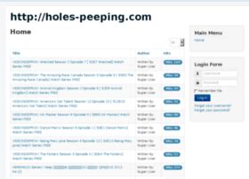 Holes Peeping At Website Informer Visit Holes Peeping