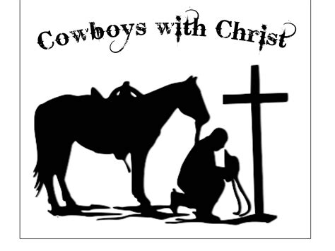 Cowboys With Christ Glass Etching Patterns Stencils Leather Working