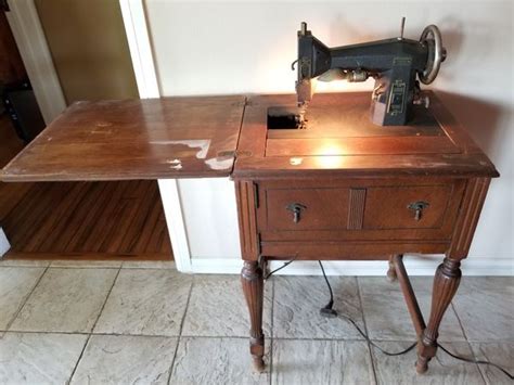 Antique Kenmore Sewing Machine Cabinet 1950s Model 83 For Sale In