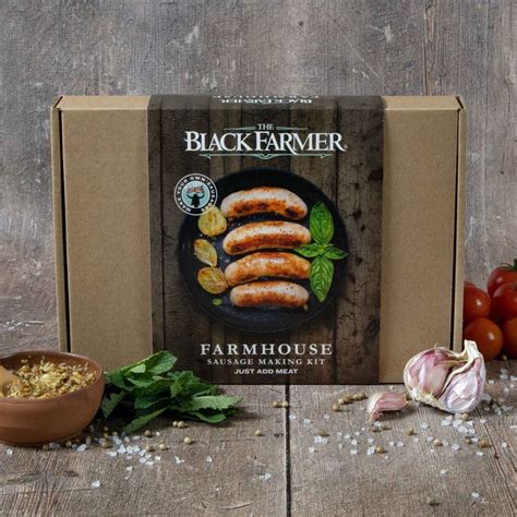 Farmhouse Sausage Making Kit By The Black Farmer Make Your Own