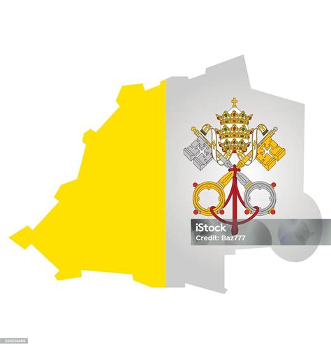 Vatican City Flag Stock Illustration Download Image Now Art Product