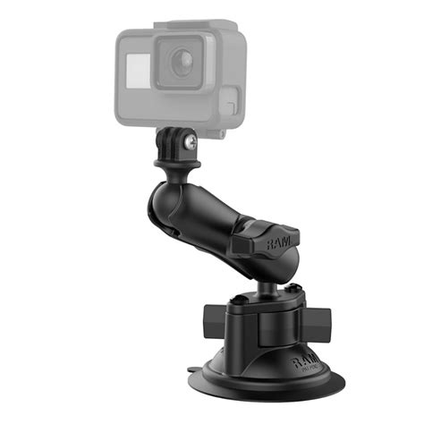 Ram Mount Ram Twist Lock Suction Cup Mount With Universal Action