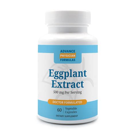 Eggplant Extract 500 Mg 60 Veg Caps Advance Physician Formulas