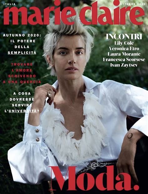 Marie Claire Italy September 2020 Cover Marie Claire Italia