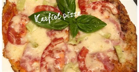 Karfiol Pizza Szlama Edit Receptje Cookpad Receptek