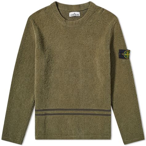 Stone Island Knit Military Green End Kr