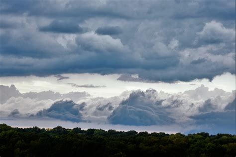 Storm Clouds Over Trees Free Stock Photo Public Domain Pictures
