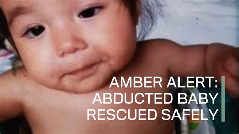 Amber Alert: Abducted baby rescued safely - YouTube