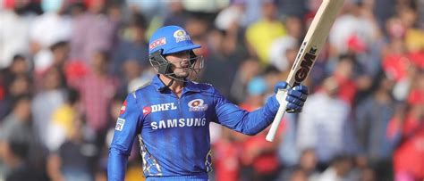 He made a name for himself at the icc. Quinton de Kock finds his bearings in MI colours - Mumbai ...