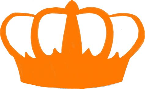 Herbruikbare raamsticker koningsdag kroon, gemaakt van statisch vinyl. kroon-oranje - De Rijnhoven