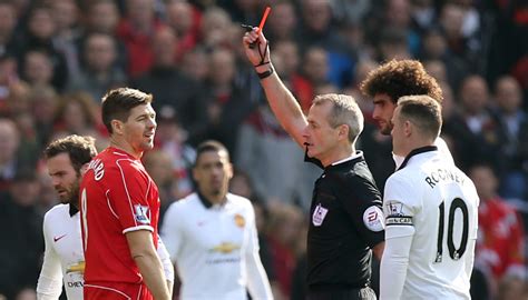 A Forensic Analysis Of Steven Gerrards 38 Second Red Card Vs Man Utd