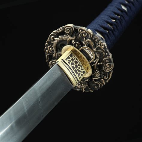 Handmade Spring Steel Sharpening Real Japanese Katana Samurai Sword