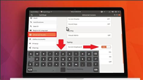 How To Enable On Screen Keyboard In Ubuntu Youtube