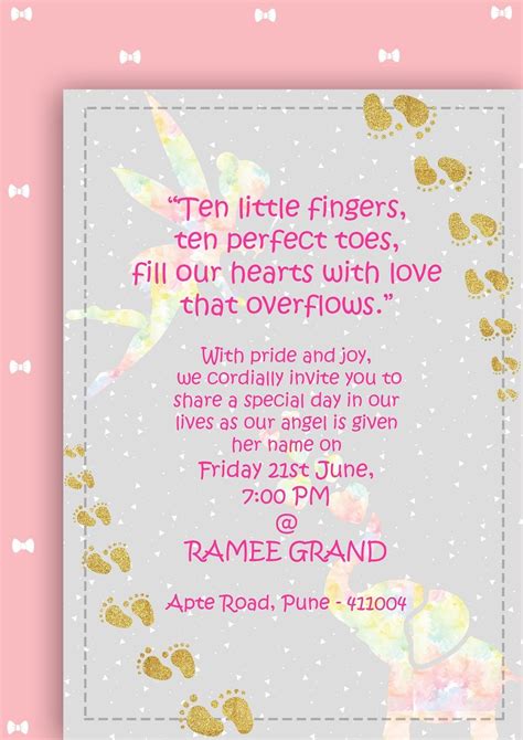 Baby naming cermony invitation quotes in kannda / baby naming cermony invi… read more baby naming cermony invitation quotes in kannda / baby naming cermony invitation quotes in kannda : Baby Naming Ceremony Invitation Fresh Naming Ceremony Invitation Babygirl Indian Pastels ...