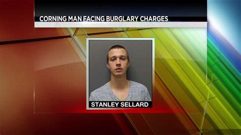 Corning Man Faces Felony Burglary Charges
