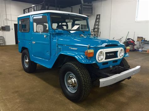 1978 Toyota Land Cruiser Fj40 For Sale On Bat Auctions Sold For