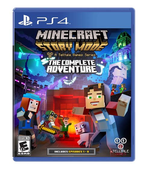 Minecraft Story Mode The Complete Adventure Playstation 4 Toymamashop