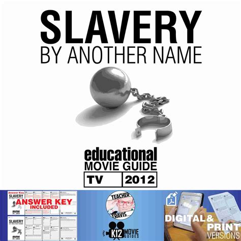 Slavery By Another Name Movie Guide Questions Worksheet Tv 2012