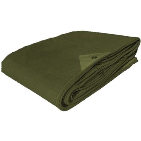 Heavy Duty Od Green Canvas Tarp Man Tentcover Kit