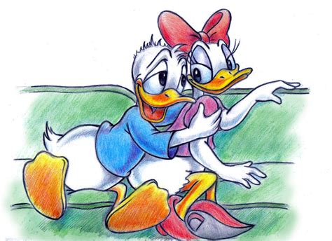 Safe Artist Zdrer Daisy Duck Disney Donald Duck