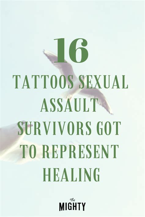Tattoos Sexual Assault Survivors Got To Represent Healing Artofit