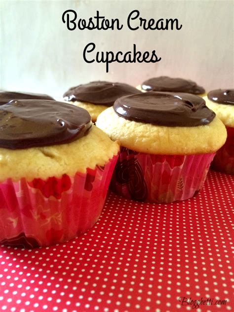 I might love cupcakes even more than i love cake. Boston Cream Cupcakes