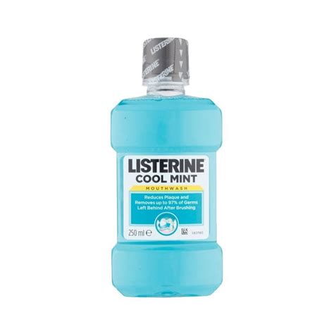 listerine mouthwash cool mint 250ml