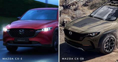 Mazda Cx 50 Vs Cx 5 Which One Should You Buy