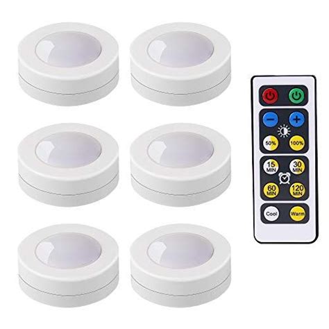 Under cabinet led lighting reviews. LEDERA Wireless LED Puck Lights, Kitchen Under Cabinet ...