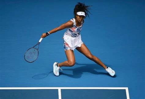 Naomi osaka (大坂なおみ) | return of serve. Naomi Osaka happy with her Australian Open outfit ...