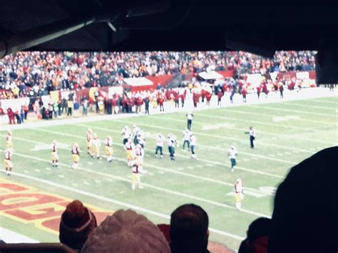 I know the tickets were sold as “obstructed view”, but this was all of