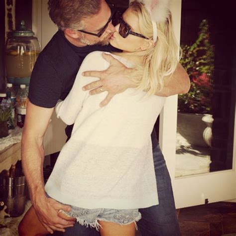 Locking Lips From Jessica Simpson And Eric Johnsons Steamiest Pics E News