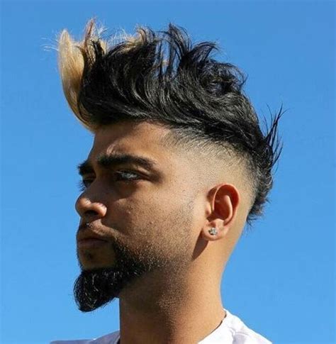 Short faux hawk haircuts can change the way a man looks. 20 Faux Hawk Haircuts for Men | Haircuts for men, Black ...