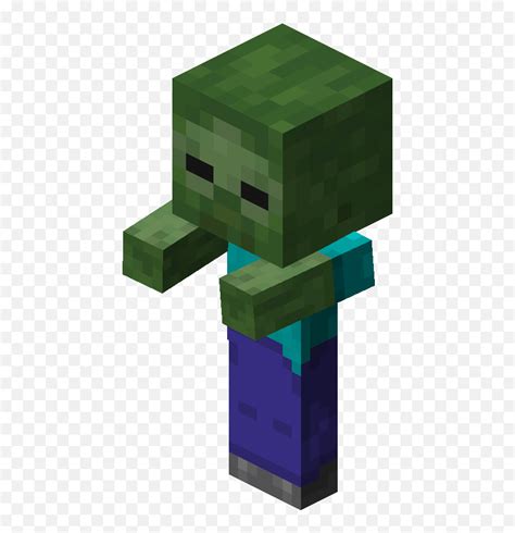 Baby Zombie Minecraft Zombie Pngtransparent Image File Free