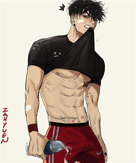Random Anime Babes X Male Reader Tsuki X Seme Shorter Male Reader Anime Guys Shirtless Anime