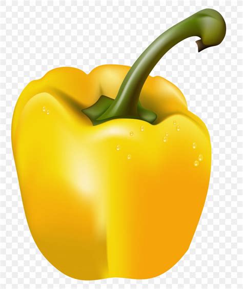 Bell Pepper Yellow Pepper Chili Pepper Vegetable Clip Art Png
