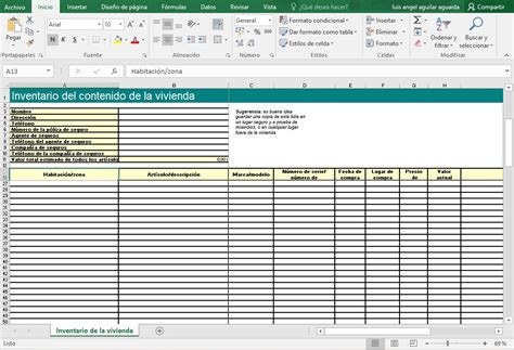 Plantilla Excel Para Inventarios De Casa Descarga Gratis My Xxx Hot Girl